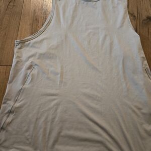 lululemon athletica Light Gray Tank Top